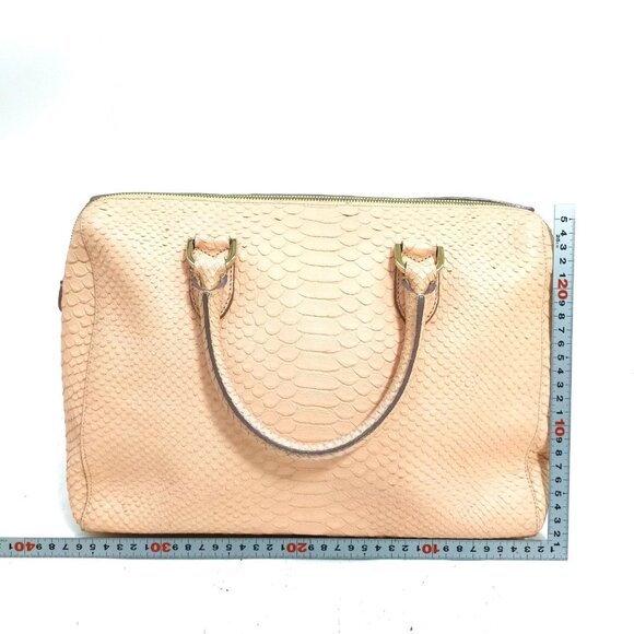 NO TARIFF Mulberry Hand Bag Pink Leather 1068019 - Picture 2 of 9